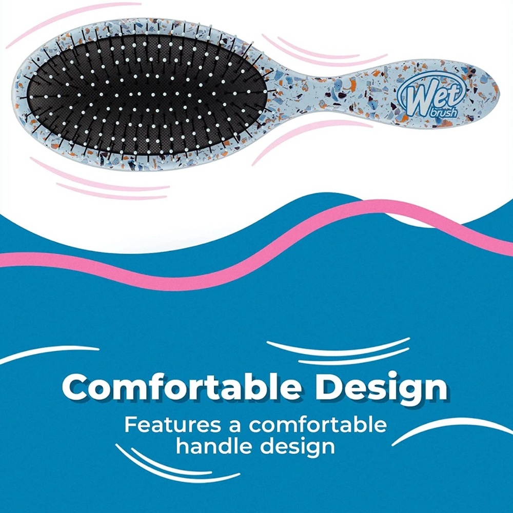 Wet Brush Original Detangler Supercharged Sky Hair Brush - Picture 6 of 7